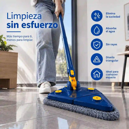 FREGONA TRIANGULAR 360º + 10 RECAMBIOS GRATIS🎁